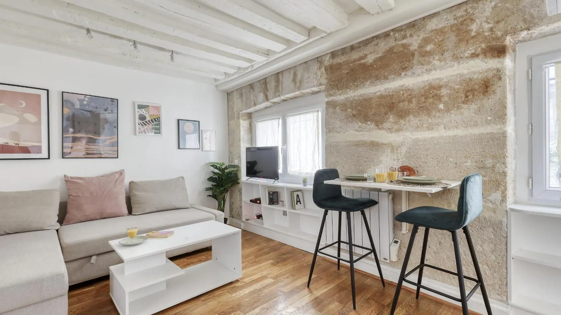 דירות Warm & Cozy T2 In The Heart Of Paris 02 צרפת